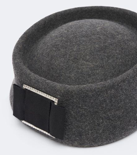 Embellished wool felt hat - Roger Vivier - Modalova
