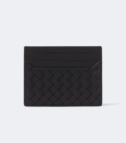 Tarjetero de piel Intrecciato - Bottega Veneta - Modalova