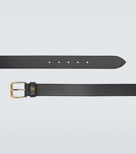 Gucci Interlocking G leather belt - Gucci - Modalova