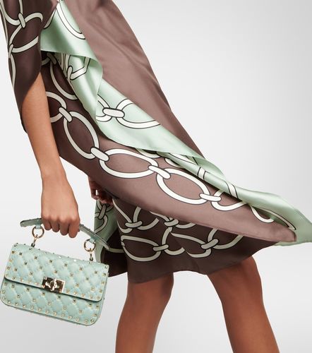 Vestido caftán de seda estampado - Valentino Garavani - Modalova