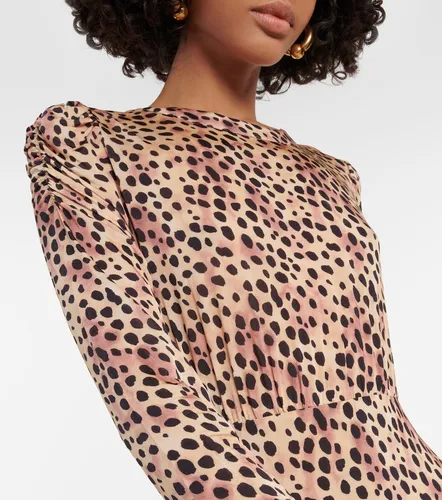 Rixo Vestido midi Cerise estampado - Rixo - Modalova