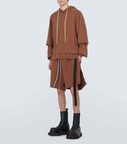 Shorts de jersey de algodón - Rick Owens - Modalova