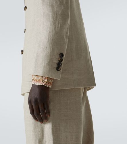 Blazer aus einem Leinengemisch - Valentino - Modalova