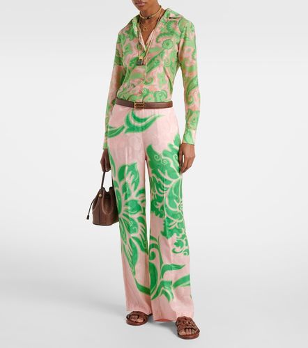 Etro Printed straight pants - Etro - Modalova