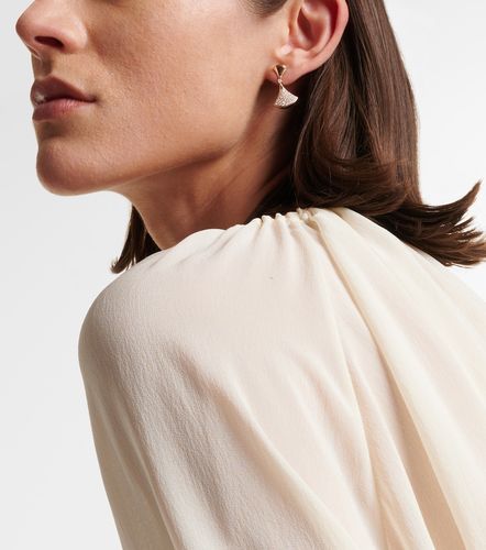 Divas' Dream 18kt rose gold earrings with diamonds - Bvlgari - Modalova