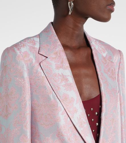 Blazer in jacquard floreale - Dries Van Noten - Modalova