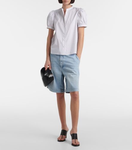 The Trouser Short denim Bermuda shorts - Frame - Modalova