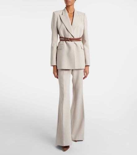 Rhein high-rise wool flared pants - Gabriela Hearst - Modalova