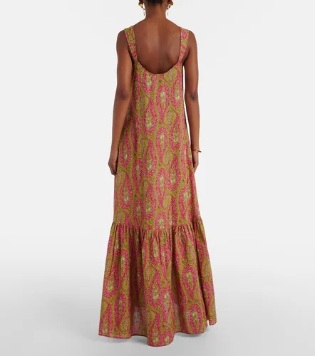Vestido largo de algodón estampado - Etro - Modalova