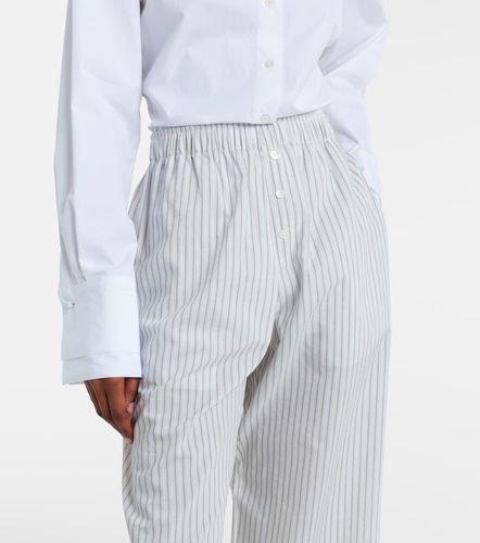 Róhe Pantaloni in seta e cotone a righe - Rohe - Modalova