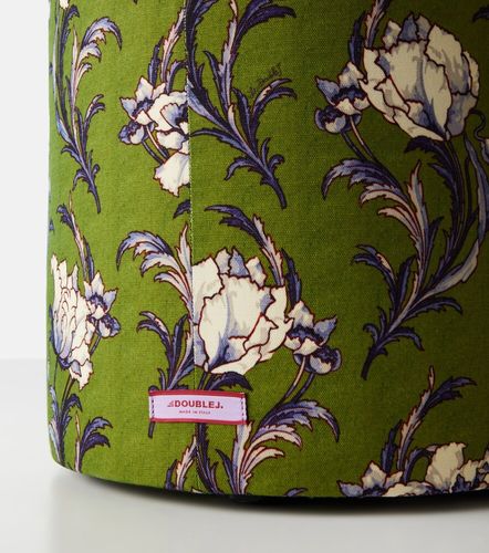 Pouf Baba' in canvas floreale - La DoubleJ - Modalova