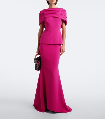 Abito lungo Loura in crêpe off-shoulder - Safiyaa - Modalova