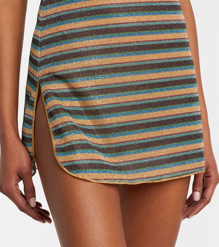 Oseree Lumiere striped minidress - Oseree - Modalova