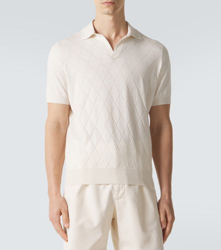 Polo Argyle de algodón - Brunello Cucinelli - Modalova