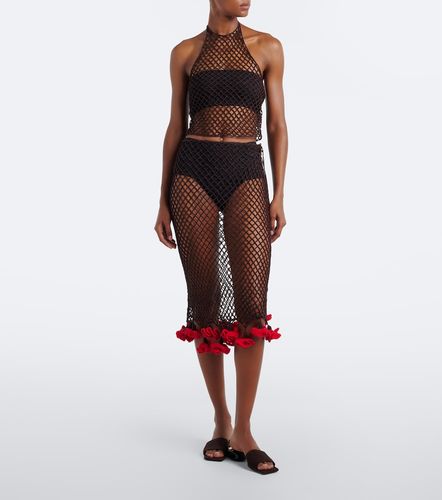 Alaïa Top aus Baumwolle - Alaia - Modalova