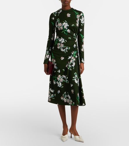 Erdem Vestido midi floral drapeado - Erdem - Modalova