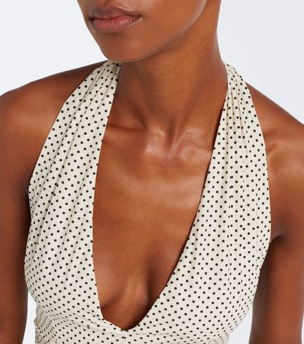 Hunza G Crop top con lunares - Hunza G - Modalova