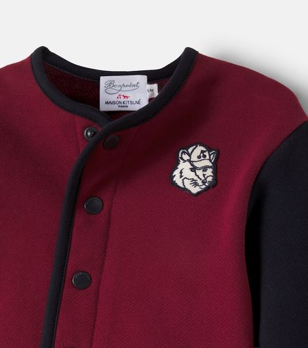 Bebé - x Maison Kitsuné chaqueta de jersey de algodón - Bonpoint - Modalova
