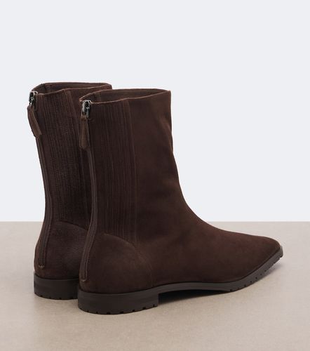 Saint Honore suede ankle boots - Aquazzura - Modalova