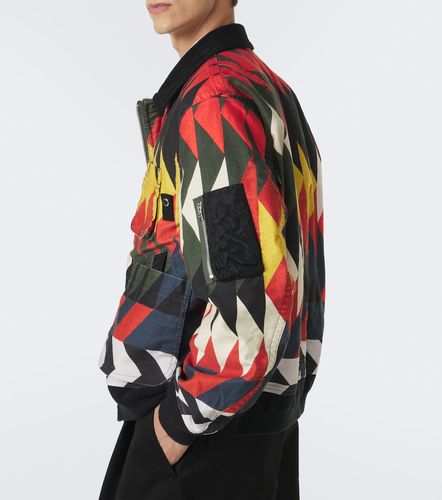 X A.P.C. Chaqueta blouson de algodón estampada - Sacai - Modalova