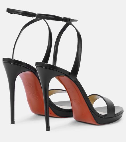Loubi Queen 120 leather sandals - Christian Louboutin - Modalova