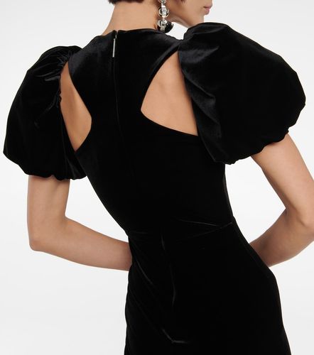 Wrap velvet midi dress - Christopher Kane - Modalova