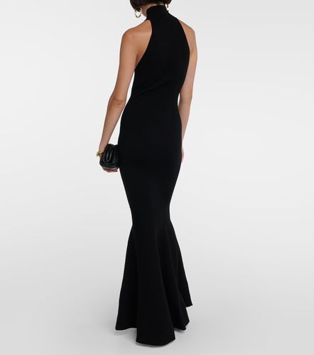 High-neck wool-blend maxi gown - Nina Ricci - Modalova