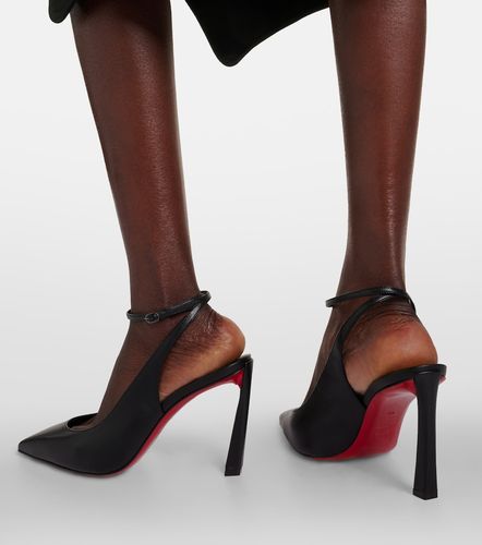 Condora 85 leather slingback pumps - Christian Louboutin - Modalova