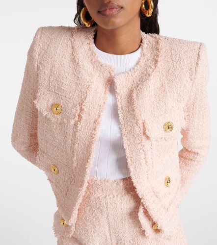Balmain Chaqueta cropped de tweed - Balmain - Modalova