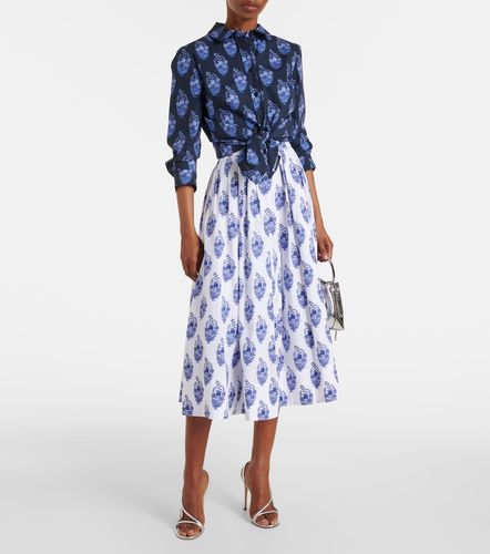 Camicia Icon in misto cotone con stampa - Carolina Herrera - Modalova