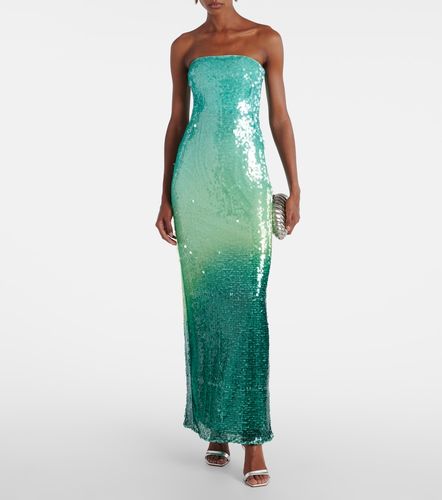Translucent sequined semi-sheer gown - Simkhai - Modalova