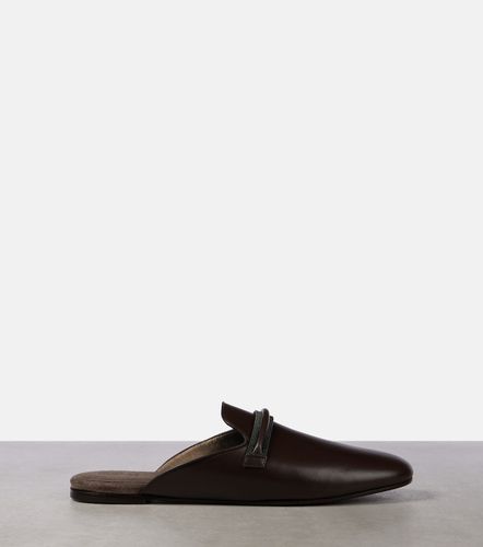 Brunello Cucinelli Leather mules - Brunello Cucinelli - Modalova