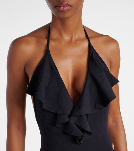 Balmain Frilled swimsuit - Balmain - Modalova
