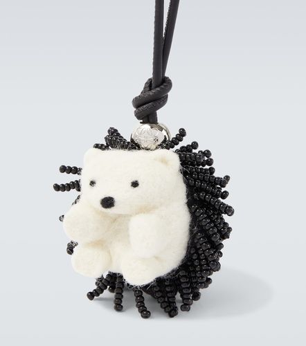 Loewe Hedgehog beaded bag charm - Loewe - Modalova