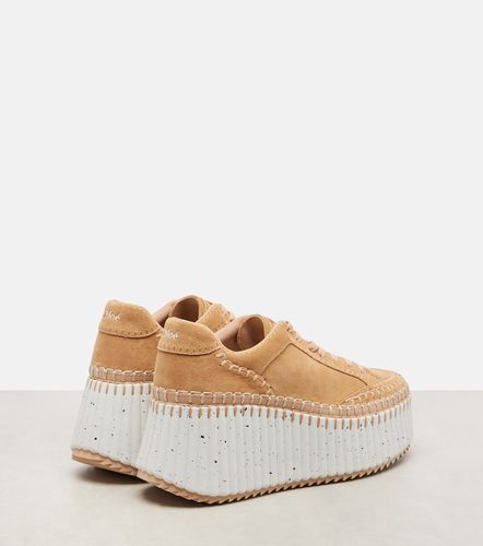 Chloé Zapatillas Nama de ante con plataforma - Chloe - Modalova