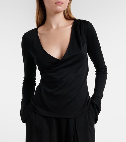 Adagio virgin wool wrap top - Max Mara - Modalova