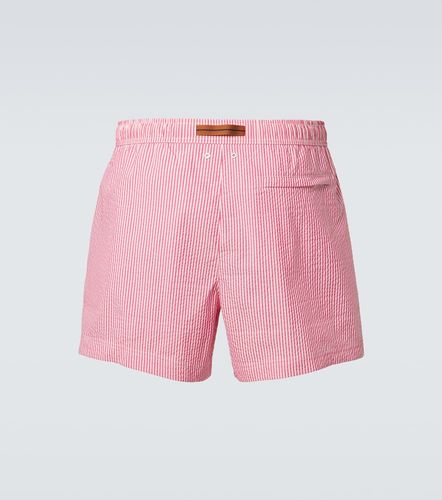 Zegna Bañador de sirsaca a rayas - Zegna - Modalova