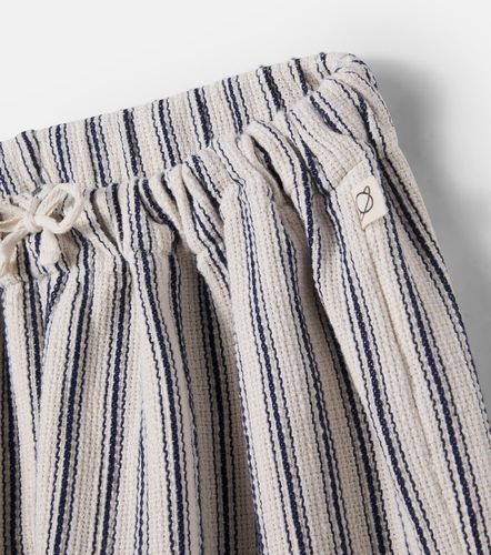Pantalones Enzo de algodón a rayas - Cozmo - Modalova