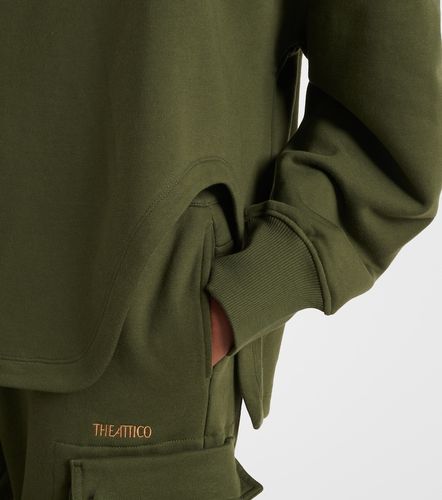 Sudadera oversized de jersey de algodón - The Attico - Modalova