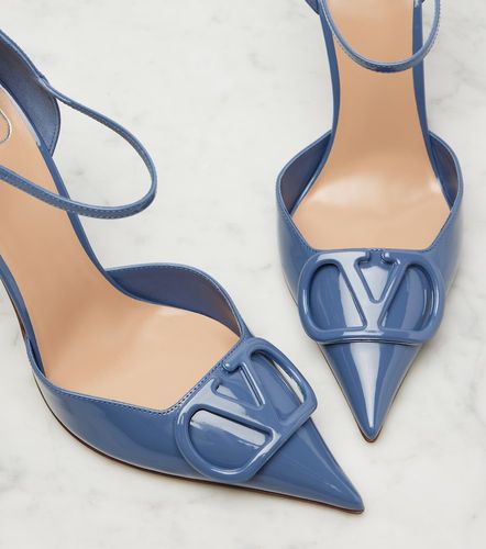 D'Orsay VLogo patent leather pumps - Valentino Garavani - Modalova