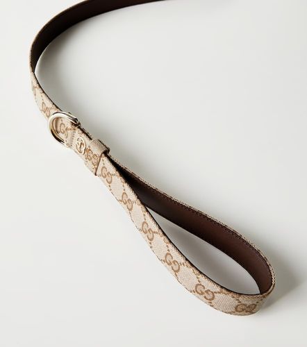 Correa para perro Large de lona GG - Gucci - Modalova