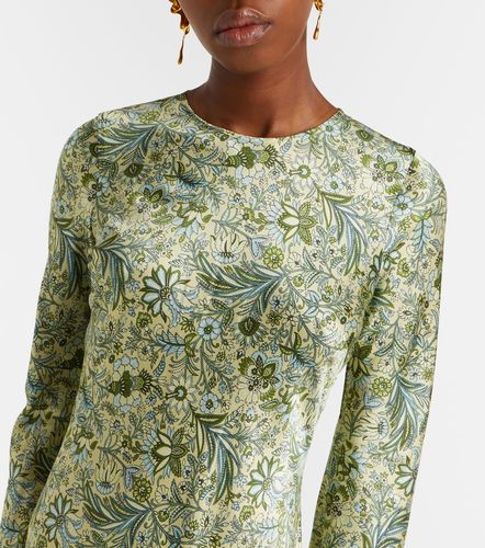 Gemma printed silk-blend maxi dress - Veronica Beard - Modalova