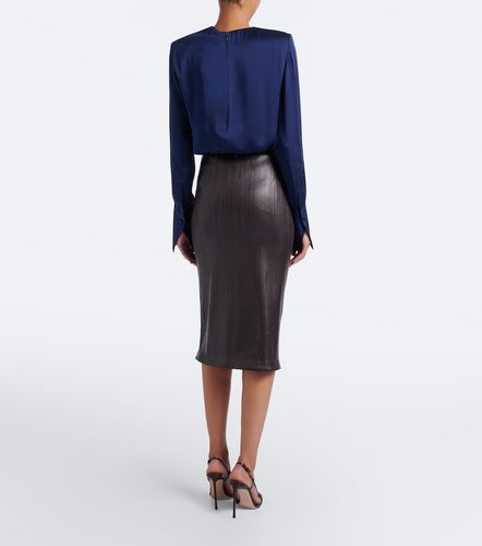 Tom Ford Bleistiftrock aus Leder - Tom Ford - Modalova
