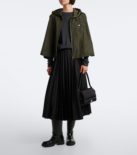 Mantella in tessuto tecnico con cappuccio - Moncler - Modalova