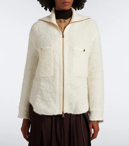 Moncler Boucle zip-up jacket - Moncler - Modalova