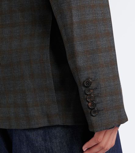 Karierter Blazer aus Wolle - Dries Van Noten - Modalova