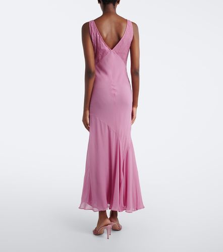 Midikleid mit Spitze und Pailletten - Blumarine - Modalova