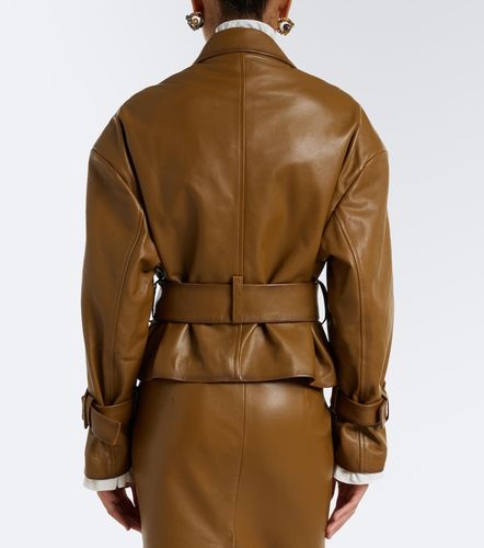 Sleek Statement Belted leather jacket - Dorothee Schumacher - Modalova