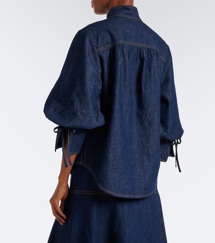 Zimmermann Blusa di jeans - Zimmermann - Modalova