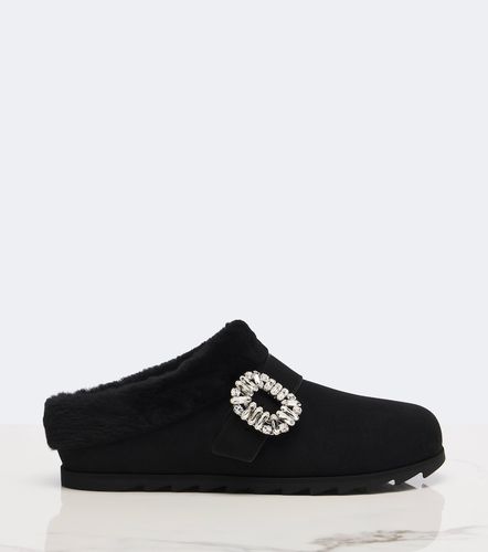 Roger Vivier Slidy Viv' suede mules - Roger Vivier - Modalova